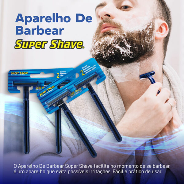 Aparelho de Barbear Super Shave