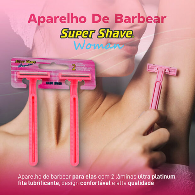 Aparelho de Barbear Super Woman